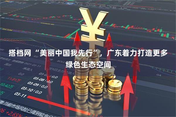 搭档网 “美丽中国我先行”，广东着力打造更多绿色生态空间