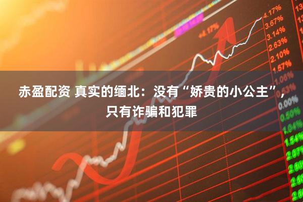 赤盈配资 真实的缅北：没有“娇贵的小公主”，只有诈骗和犯罪